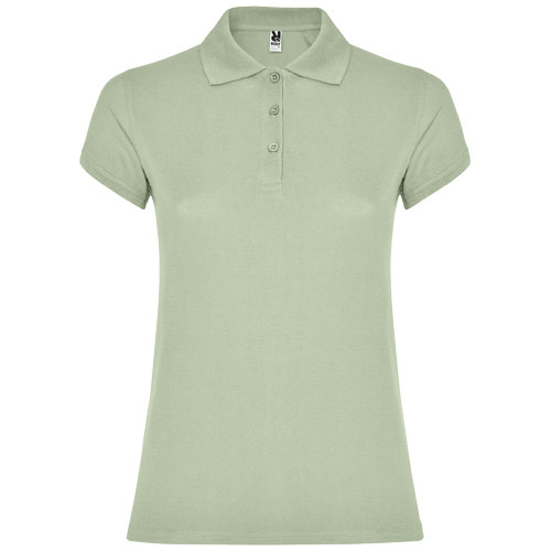 Polo Femme publicitaire coton 200gr Star ROLY Vert brume